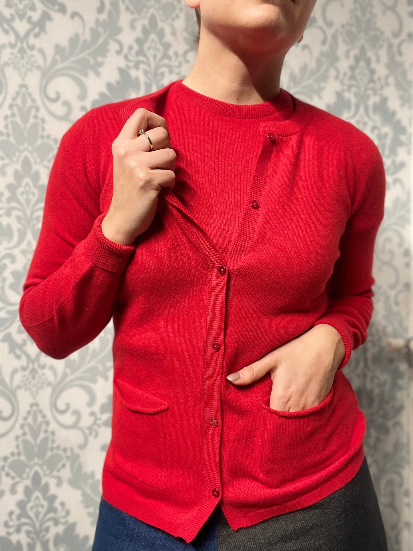 Golfino gemello in misto cashmere