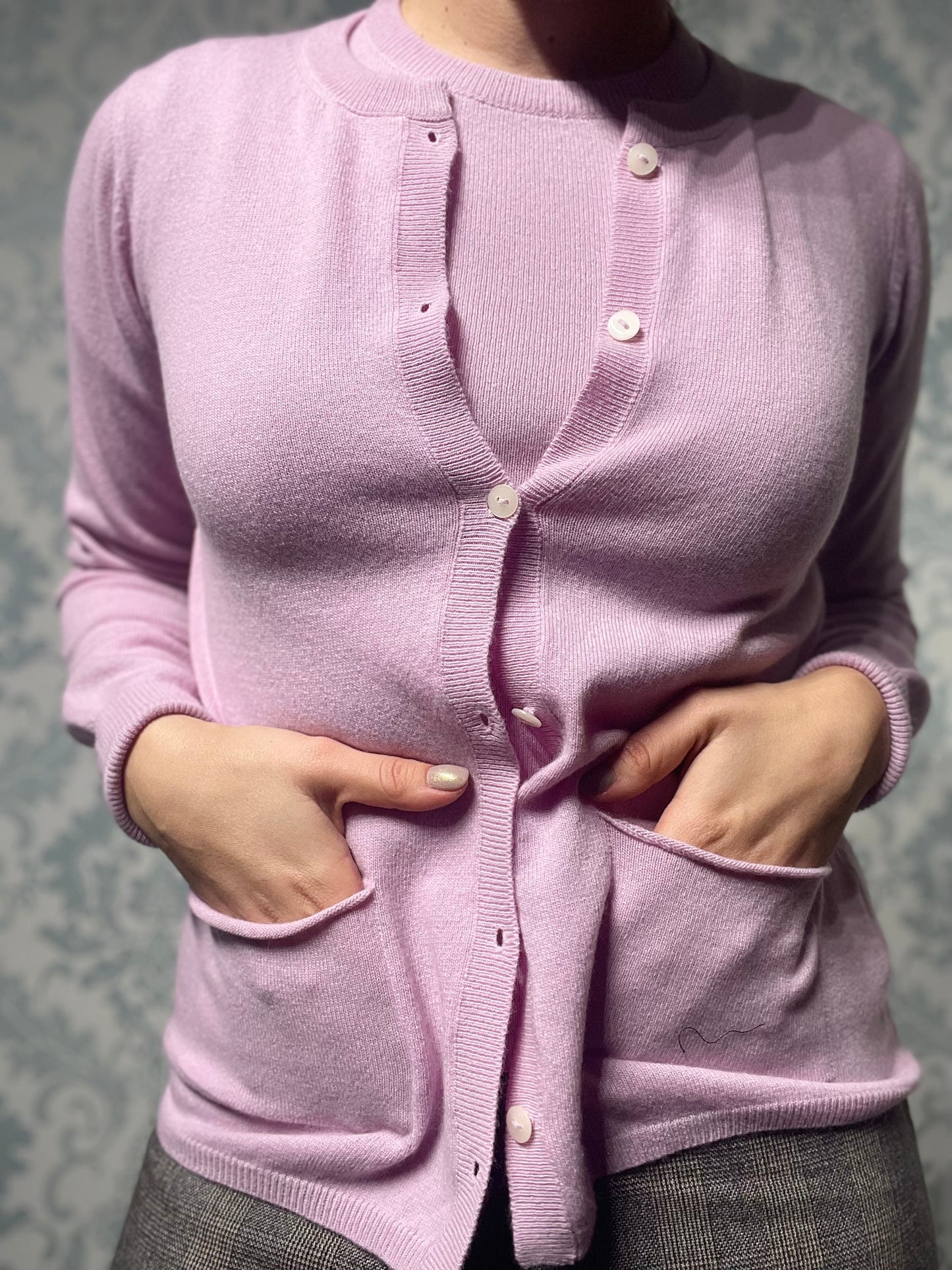 Golfino gemello in misto cashmere